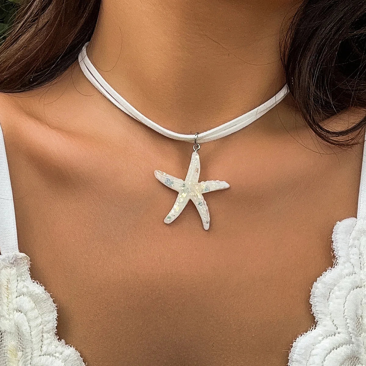 Bohemian star necklace